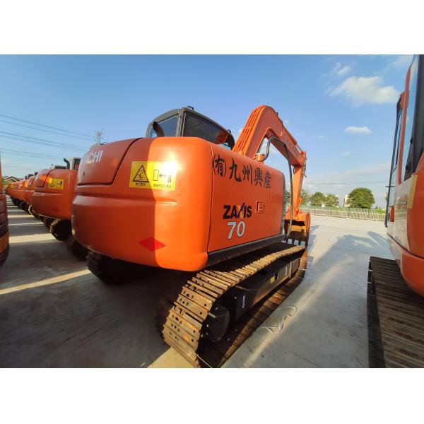 Venda Quente Usado Em bom estado 6510kg Hitachi EX70 40,5KW de potência com motor ISUZU CC-4JG1