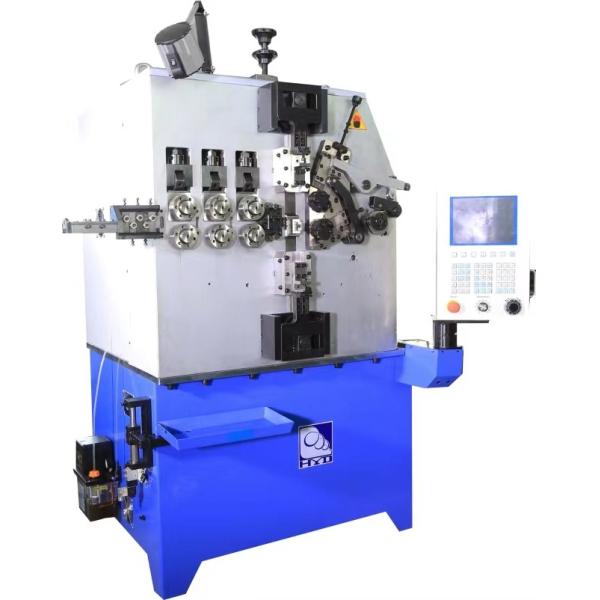 1.0 - 4.0mm Diameter Steel Spring Machine Three Axes For Multi Shape Springs