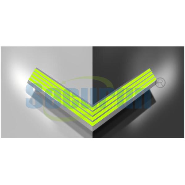 Non Slip Safety Photoluminescent Handrail Strips Nosing