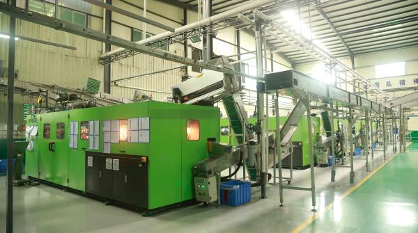 Máquina de molde automática do sopro do animal de estimação de 9 cavidades para o volume da garrafa 0.2L-1.5L