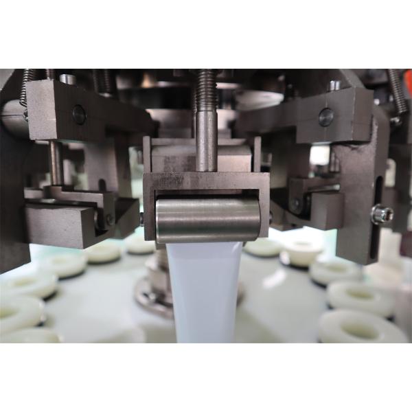 Cosmetic Lotion Hand Cream Glue Aluminum Tube Filling Crimping Machine