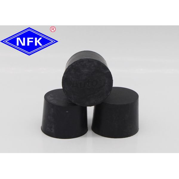 Silicone Rubber Tapered Plugs Customized Screw Rubber Plug For Hydraulic Breaker Hammers