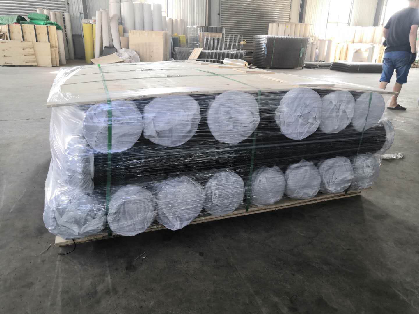 PVC загородки звена цепи HUANHANG 5X5CM гальванизированный покрыл