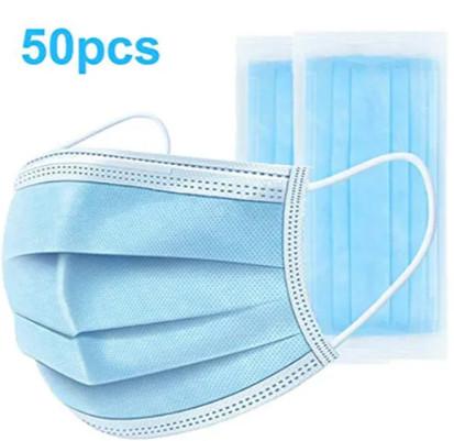 Moisture Proof Outdoor Earloop Face Mask Disposable Very Low Resistance To Breathing