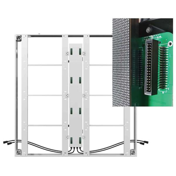 P3.9 Pantalla LED fija al aire libre 29 kg/sqm peso 6000nits Servicio frontal IP65