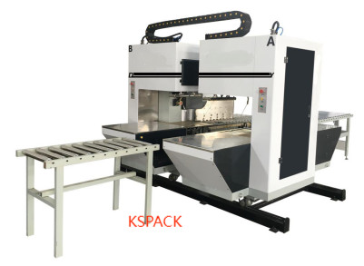 Автоматическая машина Gluer папки коробки Baler PE с производственной линией