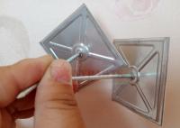50mm galvanizou os ganchos de aço da isolação da casca & da imprensa na superfície do canal ou da parede