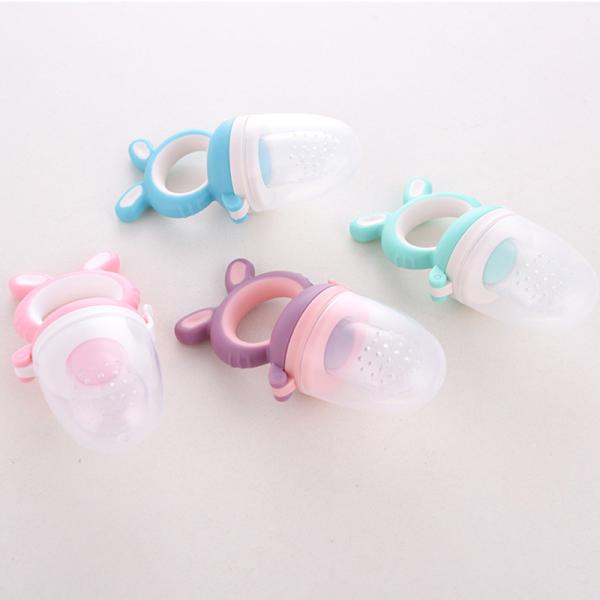 0- 4 Years Customized Infant Pacifier Newborn Dummies For Baby Fruit Feeder Pacifier