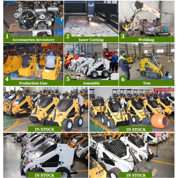 420 rueda de deslizamiento de dirección cargador con 4 en 1 cubo requerimiento del cliente y asequible