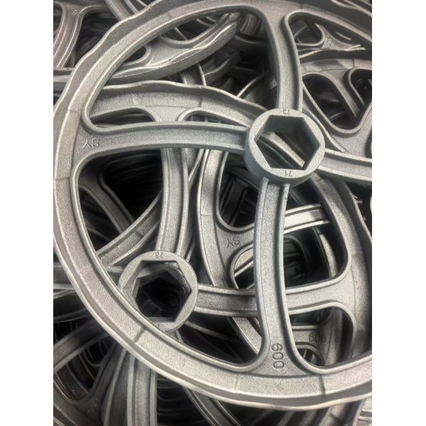 Industrial Cast Iron Handwheel Casting with Anti-Slip Surface for Manual Control in Valves and Machinery
