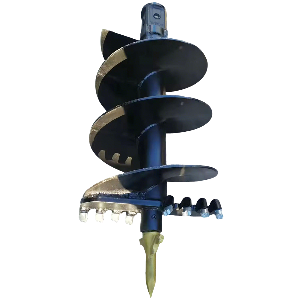 Custom Drilling Machine Auger Bits Drill Attachments for Compact Excavators Hydraulic Drill Bits Hydraulic Drill Drives Excavator , Tractor , Jack , Backhoe