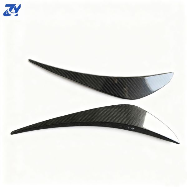 Suitable for McLaren 720S Modified Dry Carbon Fiber RY Front Bumper Blade