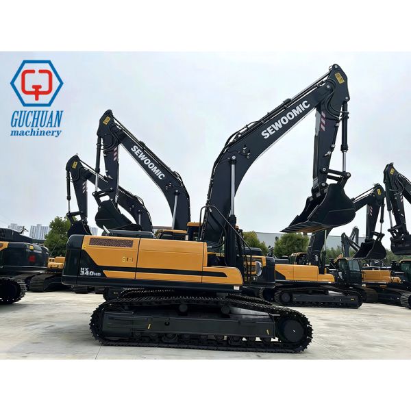 340HD Heavy Duty 34 Ton Hydraulic Crawler Excavator HM8.3 Engine High Performance Rock Bucket For Mining