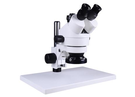 Electronics Zoom Stereo Microscope 270X 4.5X Soldering 45 Degree Inclined Eyepiece