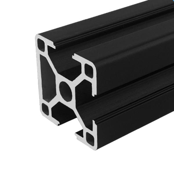 Extruded Profile Black 9090 Factory Production Assembly Line Aluminum Profile