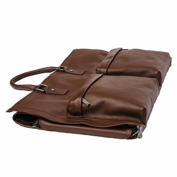 Men's Weekender Garment Bag , Leather Fold Up Garment Bag OEM ODM Acceptable