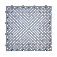 Chapas de piso de garagem de PVC ventiladas 400*400*20mm Chapas de bloqueio de PP