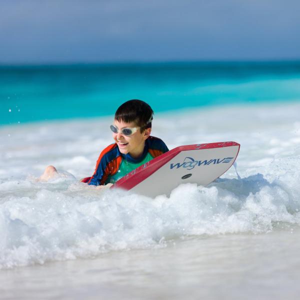 36 Inch XPE Bodyboard Board for Adult Foam Surfboard with EPS Core RED and Affordable