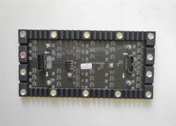 Curved Full Color LED Display Module P3 Indoor 1R1G1B SMD1515 High Contrast Ratio
