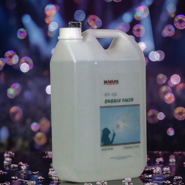 High Concentration 5L Capacity Non-Toxic Bubble Fluid for Stage Effect Bubble Machines