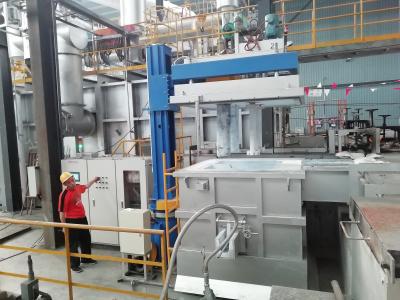N2 na linha desgaseificação de alumínio de 300RPM na linha processo de refinar o alumínio