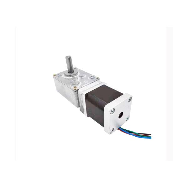 Nema 14 Metal Worm Geared Stepper Motor 0.9degree 1.8 Degree 2 Phase 35mm