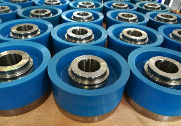 National 10P130  mud pump fluid end module, Hy-chrome liner, valves, pistons, Zirconia liner, Urethane bonded piston