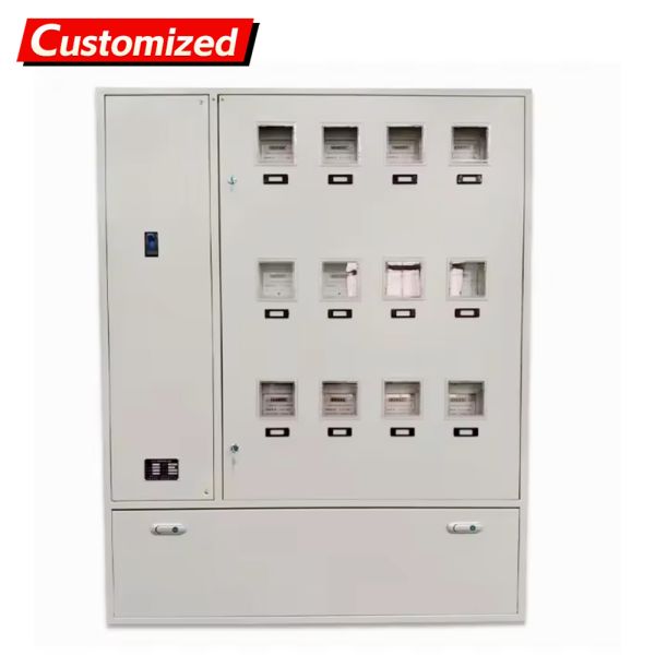 Custom IP65/IP66-rated Power Distribution Panel and Electrical Enclosure with 220V/380V Nominal Voltage