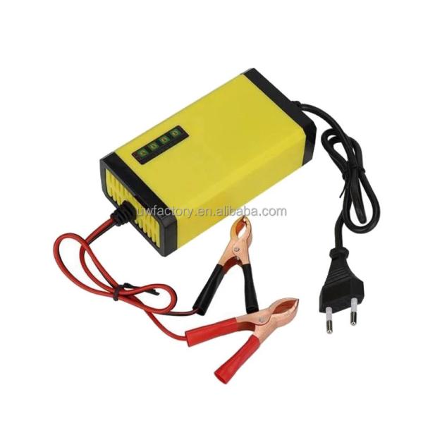 Universal Fast Charging 12V 3A 5A 6A 8A 10A Smart Car Battery Charger for Lead Acid Battery Automatic Identification