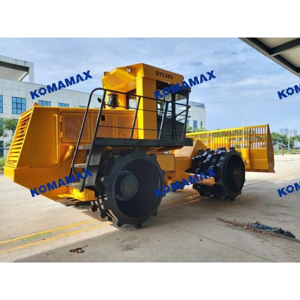 26000 kg Single Drum Earth Compactor for Municipal Road Improvement and Maintenance