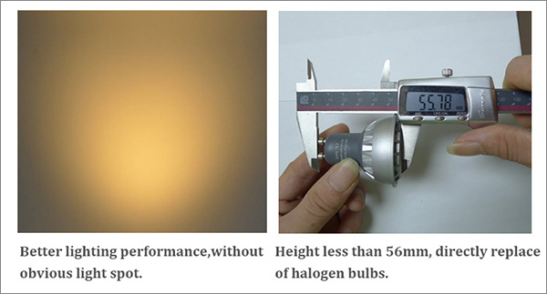 hot sale bright cree cob gu10 dimmable spot light 5w 7w lamp bulb cool white 6000k