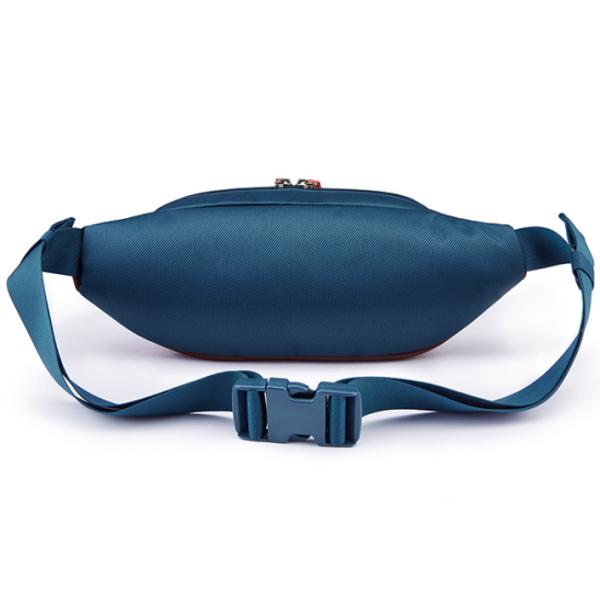 Fanny Waist Bag Pouch Polyester Sports Waist Pouch Waterproof Sling Crossbody Bag