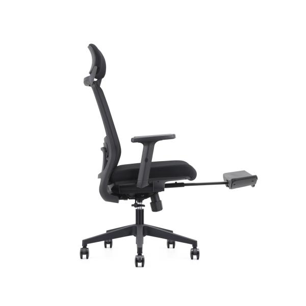 2D Armrest Ergonomic Luxury Office Chair with Height Adjustable and Office Boss Lift