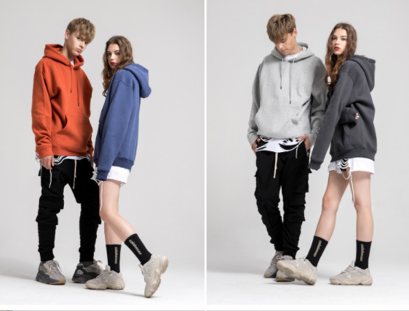 Выровнянное Breathable Hoodies равнины Hoodies хлопка равнины логотипа пробела Unisex