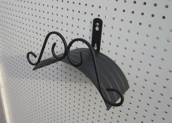 Durable Powder Coated Steel Garden Hose Holder Heavy Duty Metal Hose Hanger