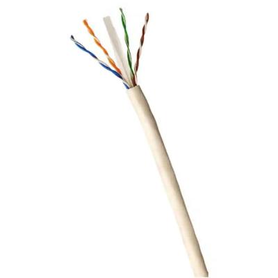 White CAT6A 500FT 23AWG 10Gbps Network Cable Ethernet Cable For Network