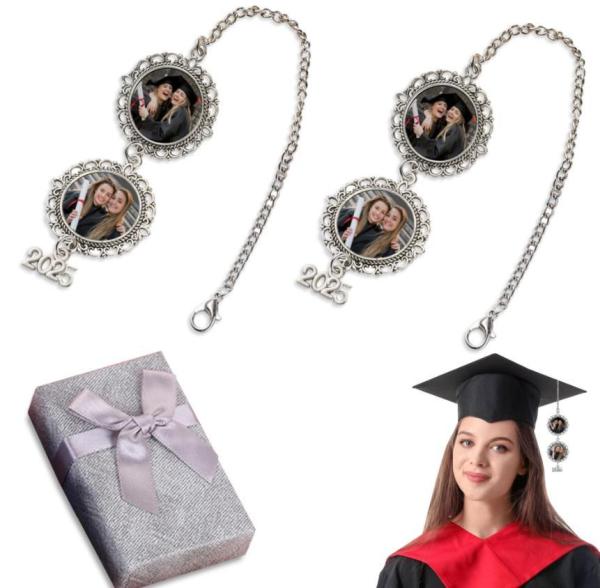 Sublimation Graduation Season Pendant Accessories Blank Sublimation Metal Gift