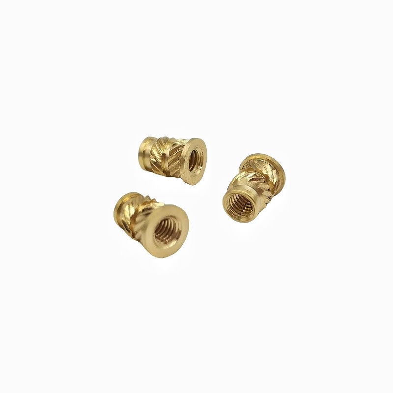 Crown Mark Processing Custom Through-Hole Crurled Copper Nut Double Twill Brass Nut (Обработка короновой марки) Медный орех с двойным скрещиванием