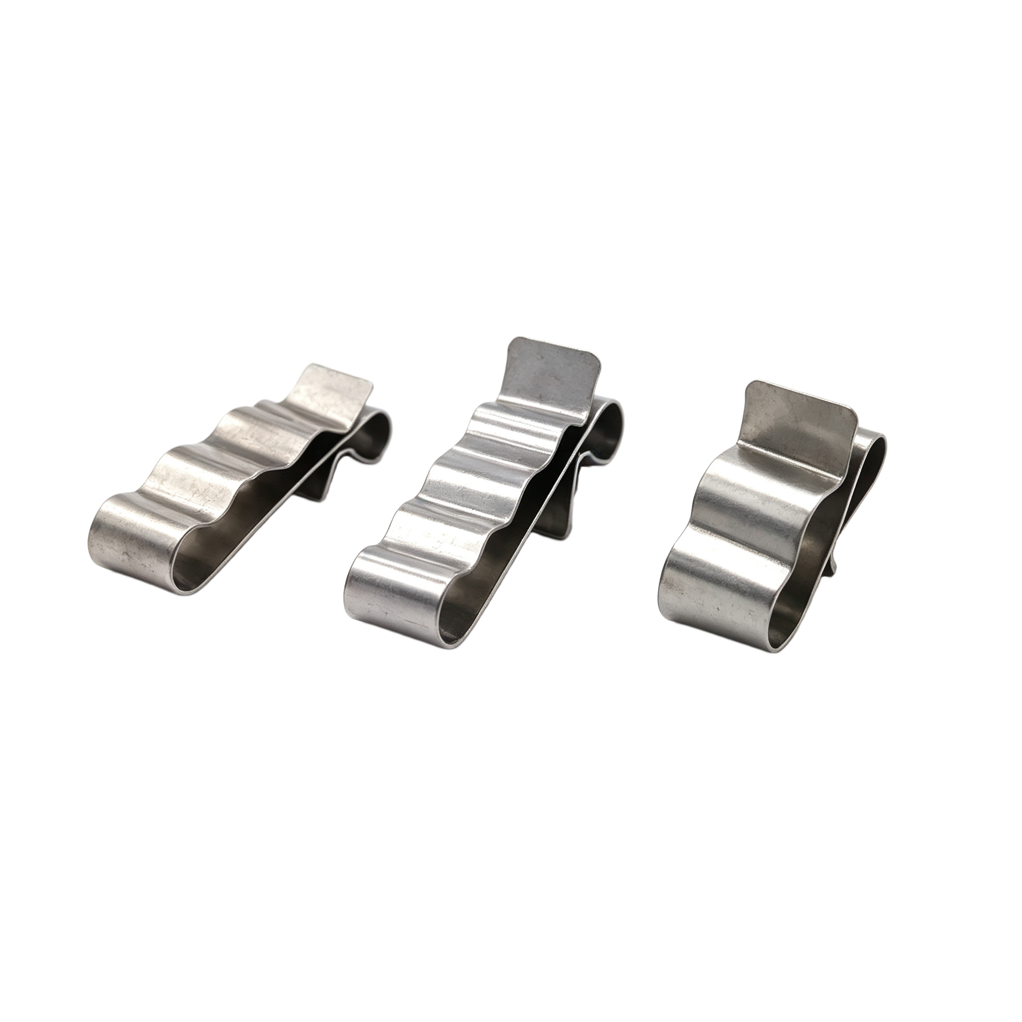 SUS304 Stainless Steel Elastic Clip | Corrosion Resistant PV Cable Clamp with