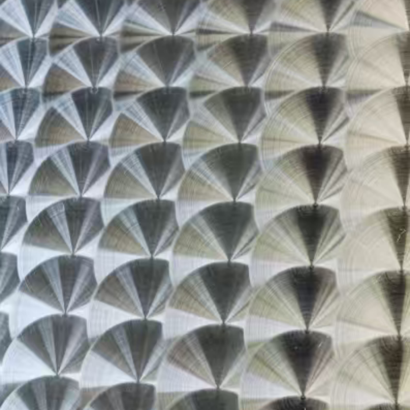 Butterfly Shadow Pattern Stainless Steel Decorative Sheet 304 Mirror Base PVD Coated Anti‑Fingerprint