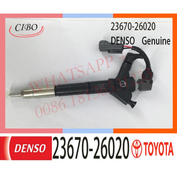 23670-26020 inyector de combustible del motor diesel de DENSO 23670-26020 23670-26011 23670-29105 DENSO 095000-0110