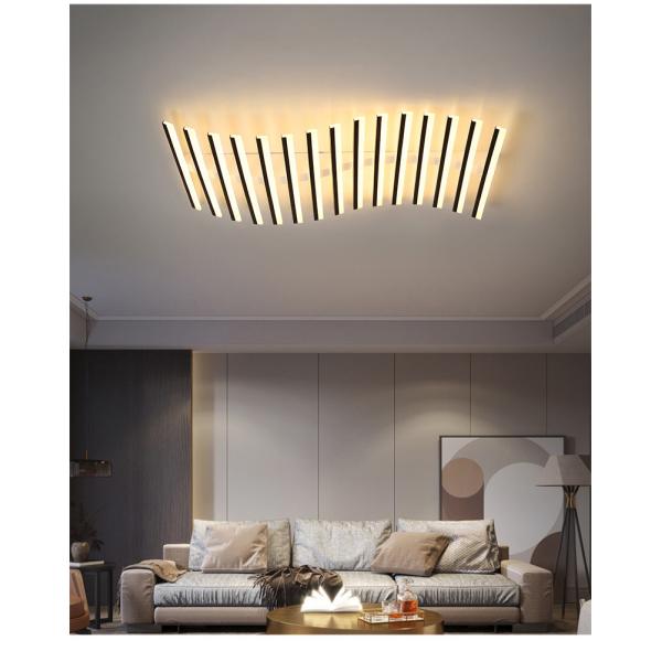 Modern Minimalist Flush Mount Ceiling Light Living Room Hall Decoration long Ceiling Light(WH-MA-275)