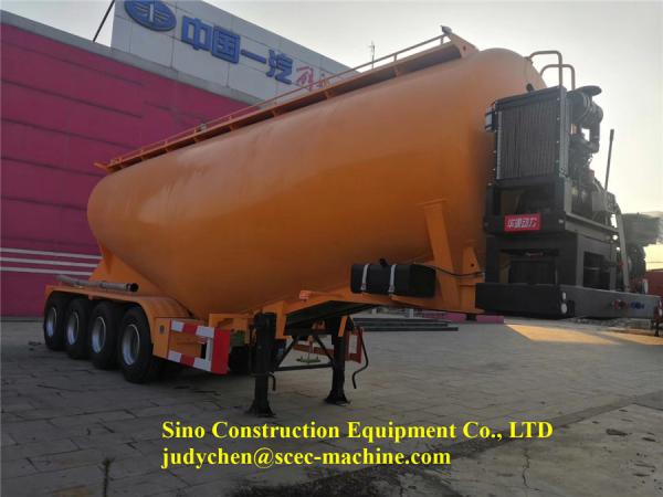 De SCEC 3 dos eixos de Havy do dever semi dos reboques 45m3 do volume do cimento do petroleiro reboque semi