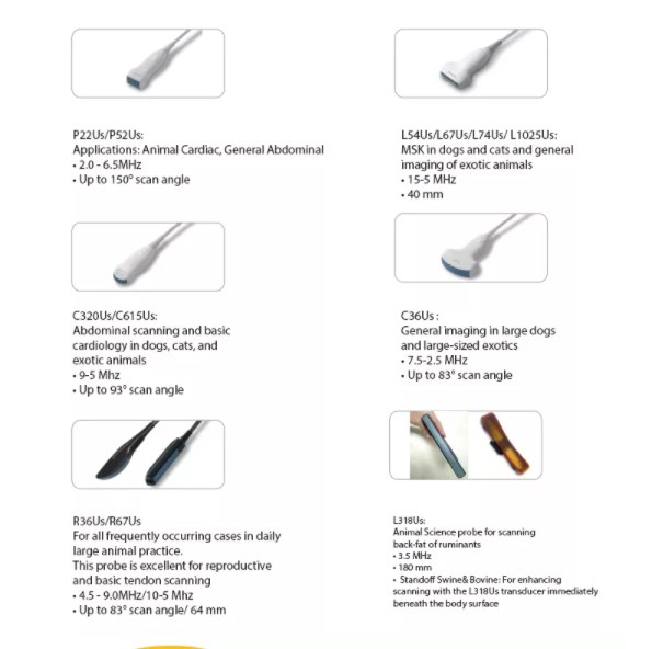 BPU90 Color Doppler Ultrasound System Trolley stand Ultrasound Machine veterinary ultrasound for pets