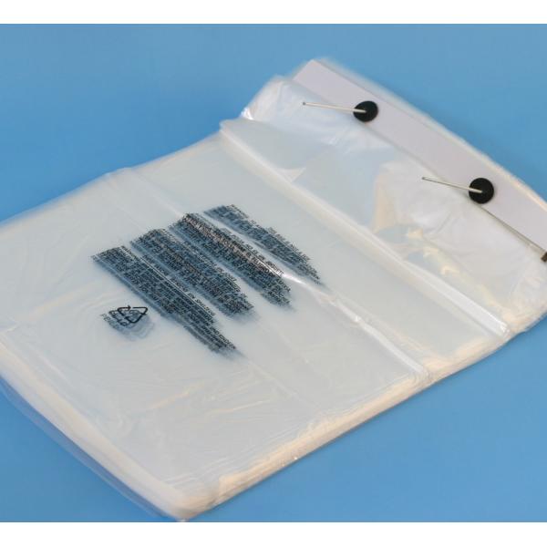 Bolsa de plástico poliesférico de LDPE con trenzas personalizadas para envío interno y envío postal