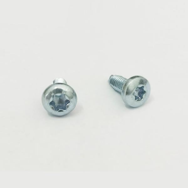 Zinc Plated Hexalobular Socket Pan Head Thread Rolling Screws DIN7500