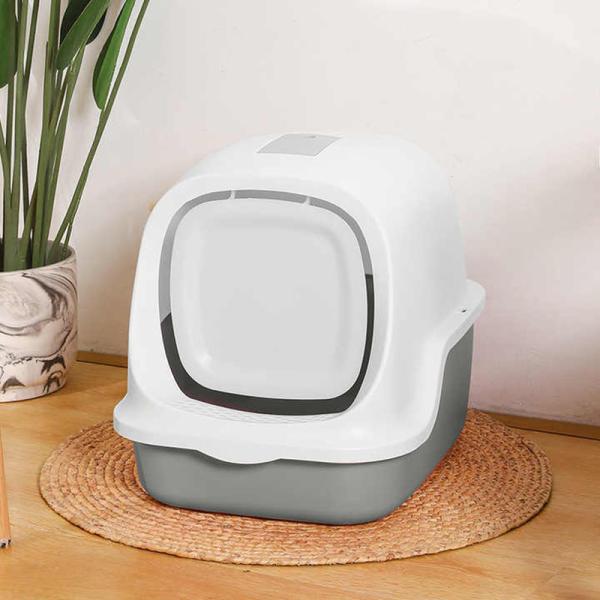 Fully Enclosed Cat Litter Toilet For Multi Cat Households OEM / ODM Distribution