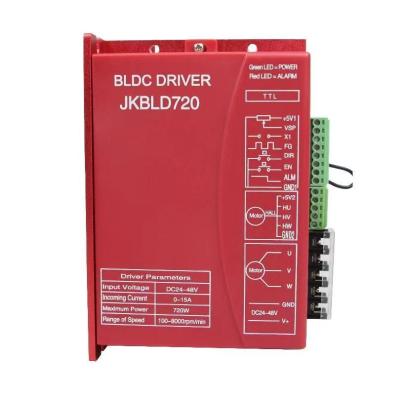Digital 48v 3 Phase  Brushless DC Motor Driver Anti Jam Natural Air Cooling