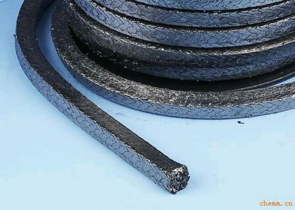 Material de embalaje del alto rendimiento PTFE/embalaje puro del tronco de válvula del grafito