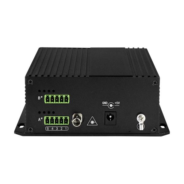 8 портов CCTV Видео Аудио Ethernet Сухой контакт Волокнистый медиа конвертер Bidi D5V2A
